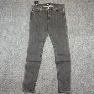 NWT HUDSON Women's Nico Midrise Super Skinny Jean Black Size 30